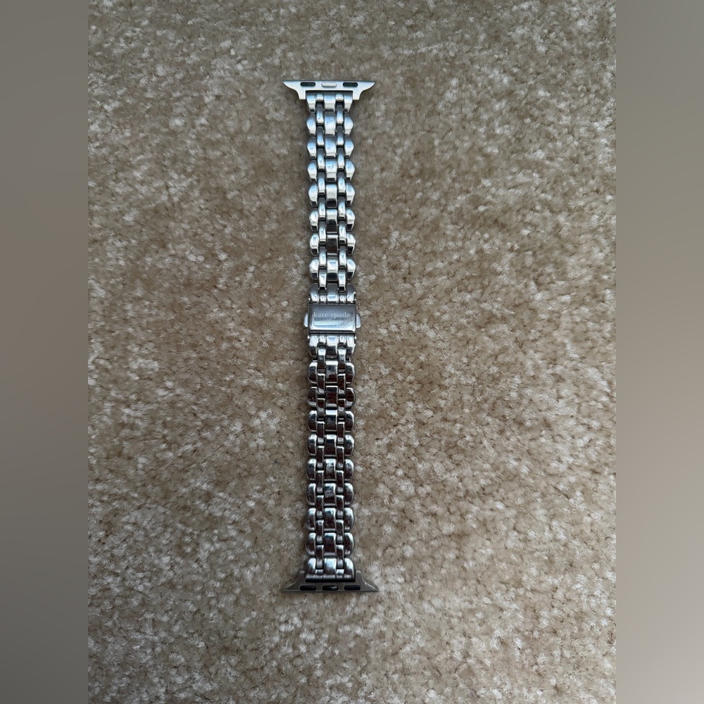 Kate Spade Scalloped Silver Watch Band 38/40mm